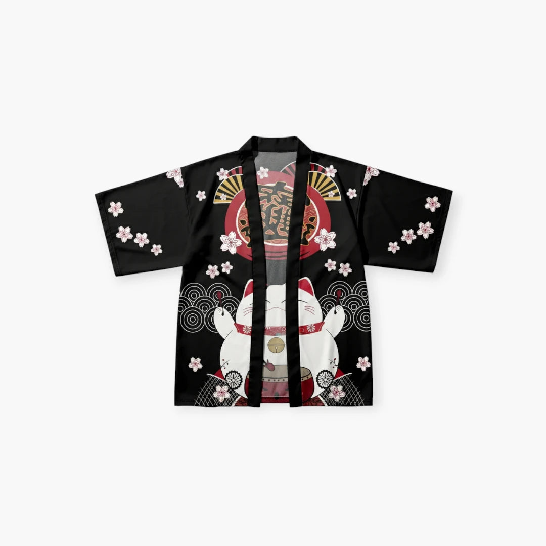 Kimono lucky cat