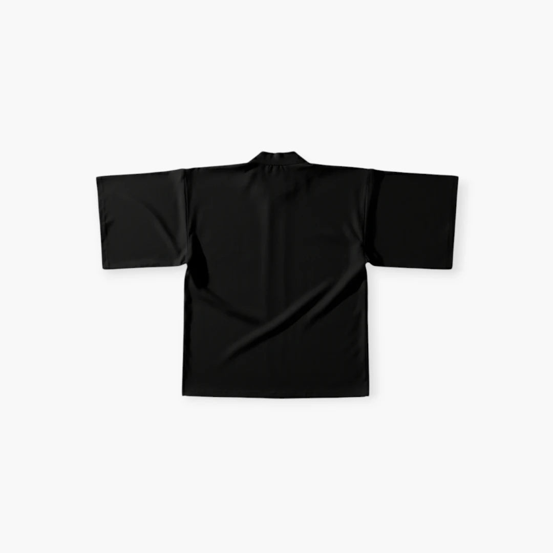 Kimono noir et rose