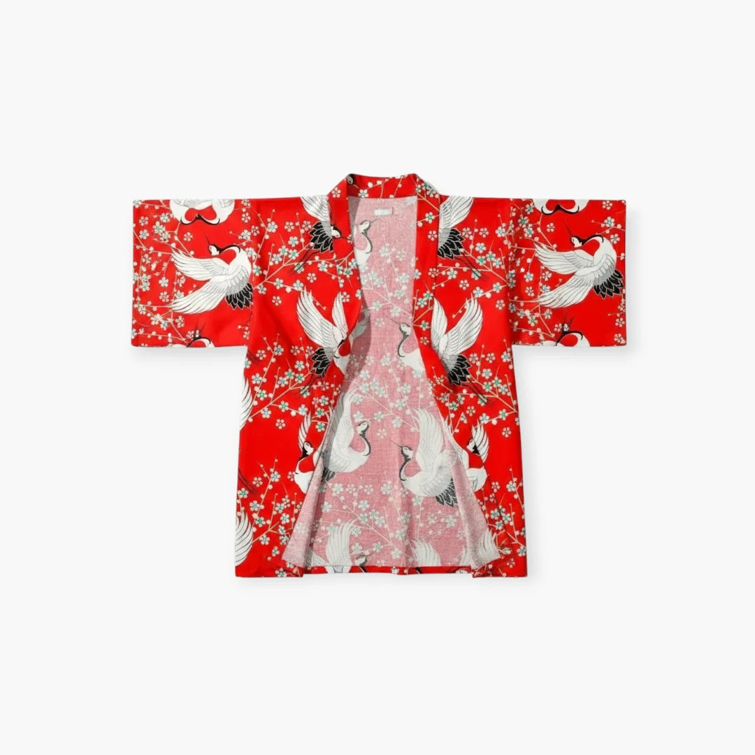 Kimono rouge enfant