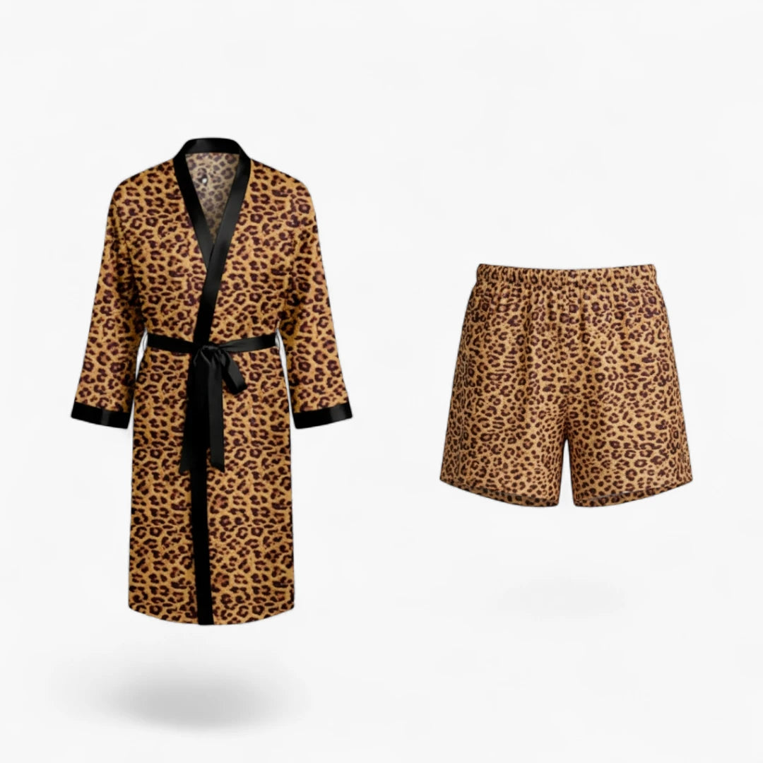 Peignoir Léopard Homme