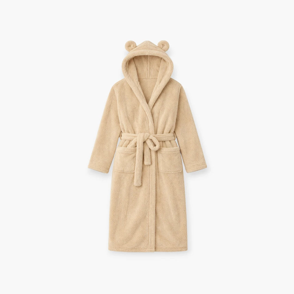 Peignoir Court Femme Polaire