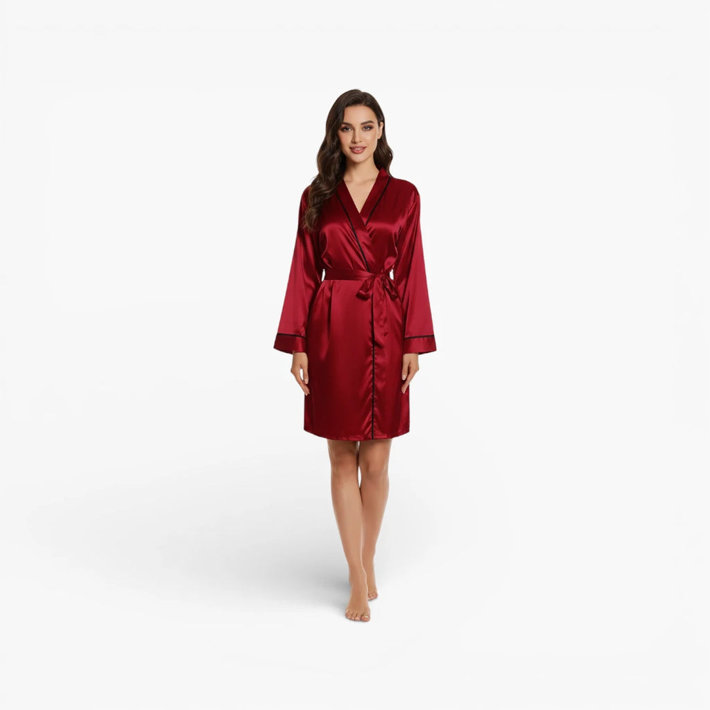 Peignoir Court Fin Femme