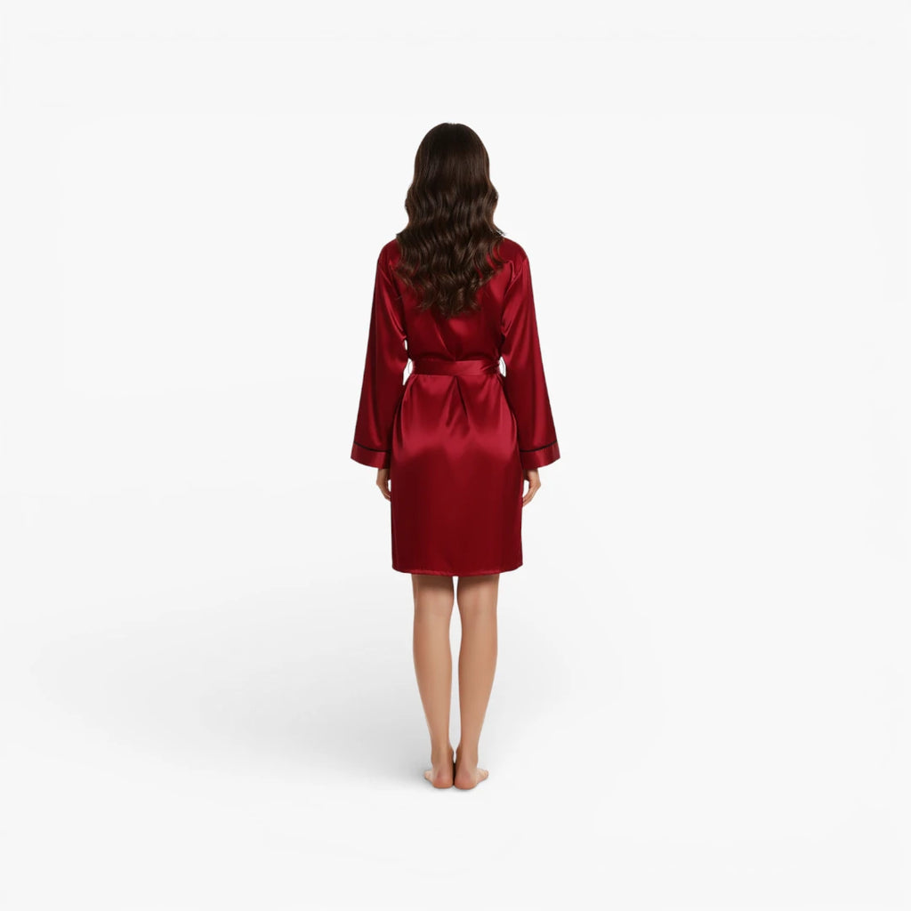 Peignoir Court Fin Femme
