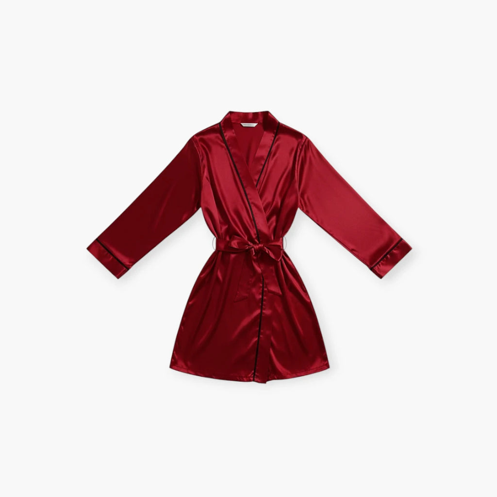 Peignoir Court Fin Femme