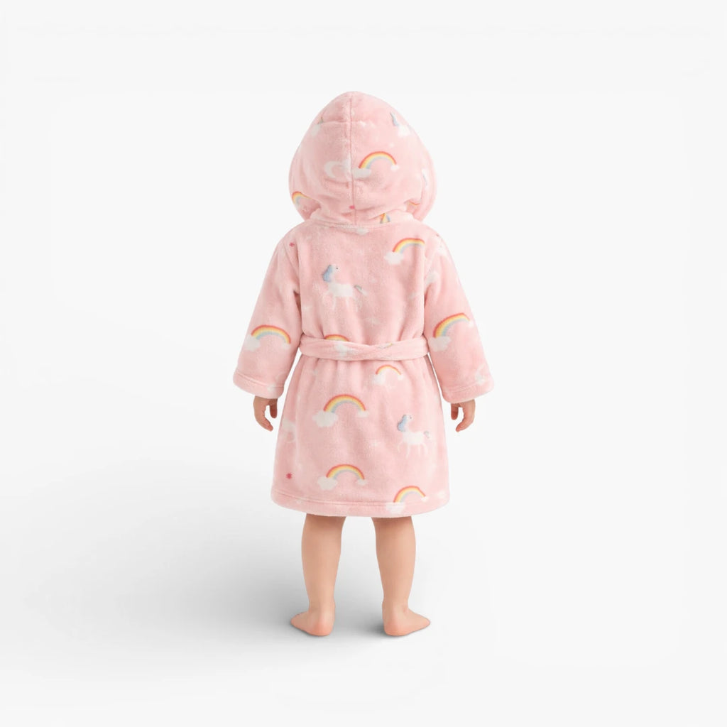 Peignoir Enfant Arc en Ciel Tissu Polaire