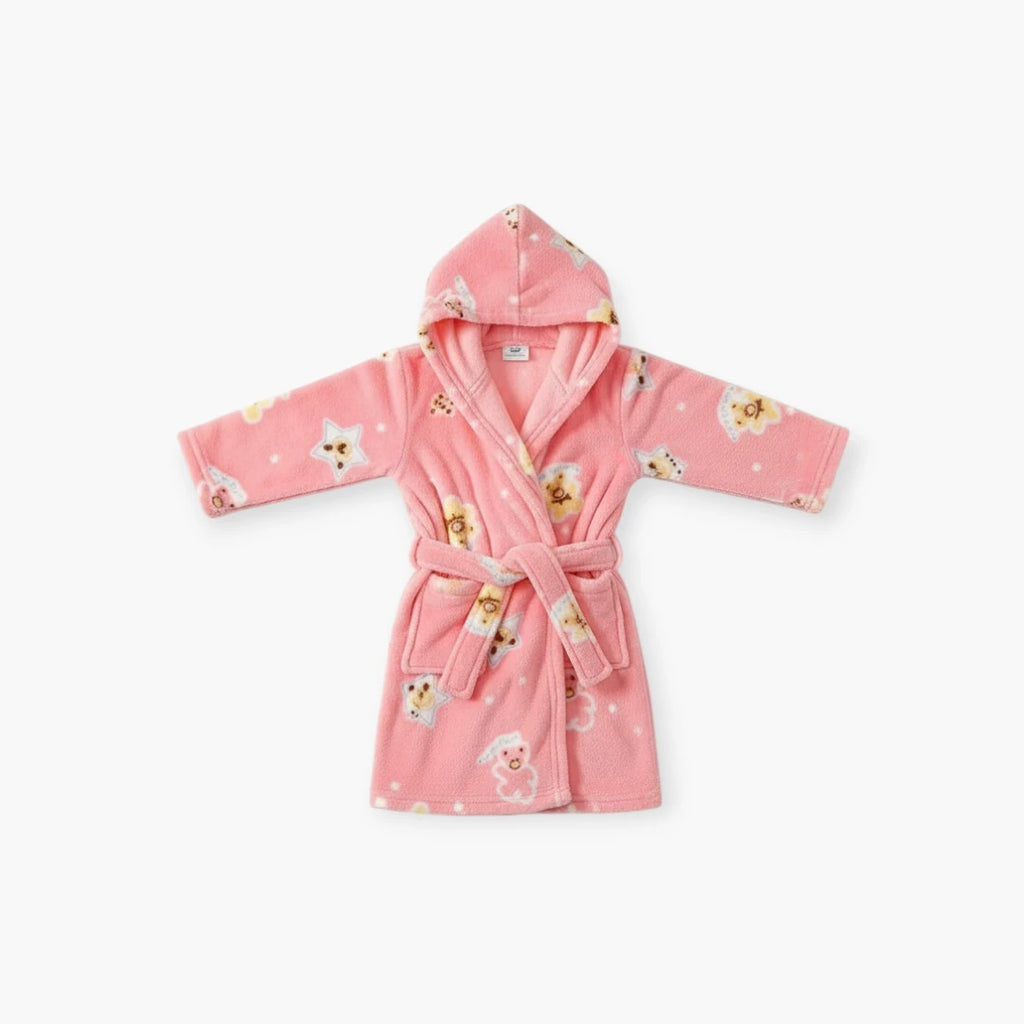 Peignoir Enfant Rose