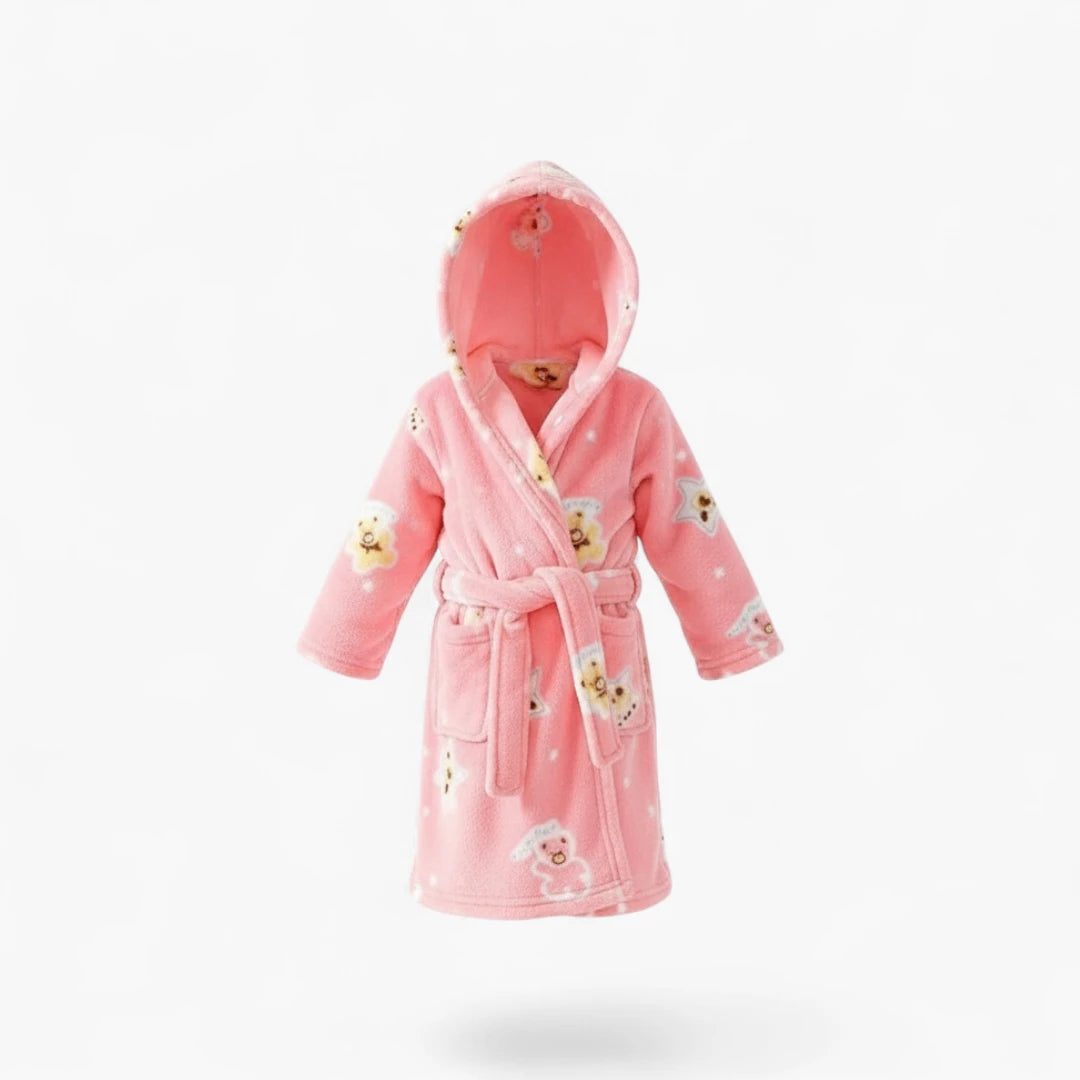 Peignoir Enfant Rose