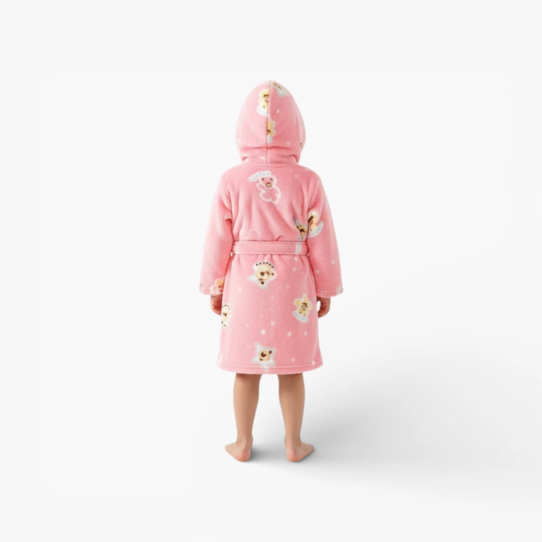 Peignoir Enfant Rose