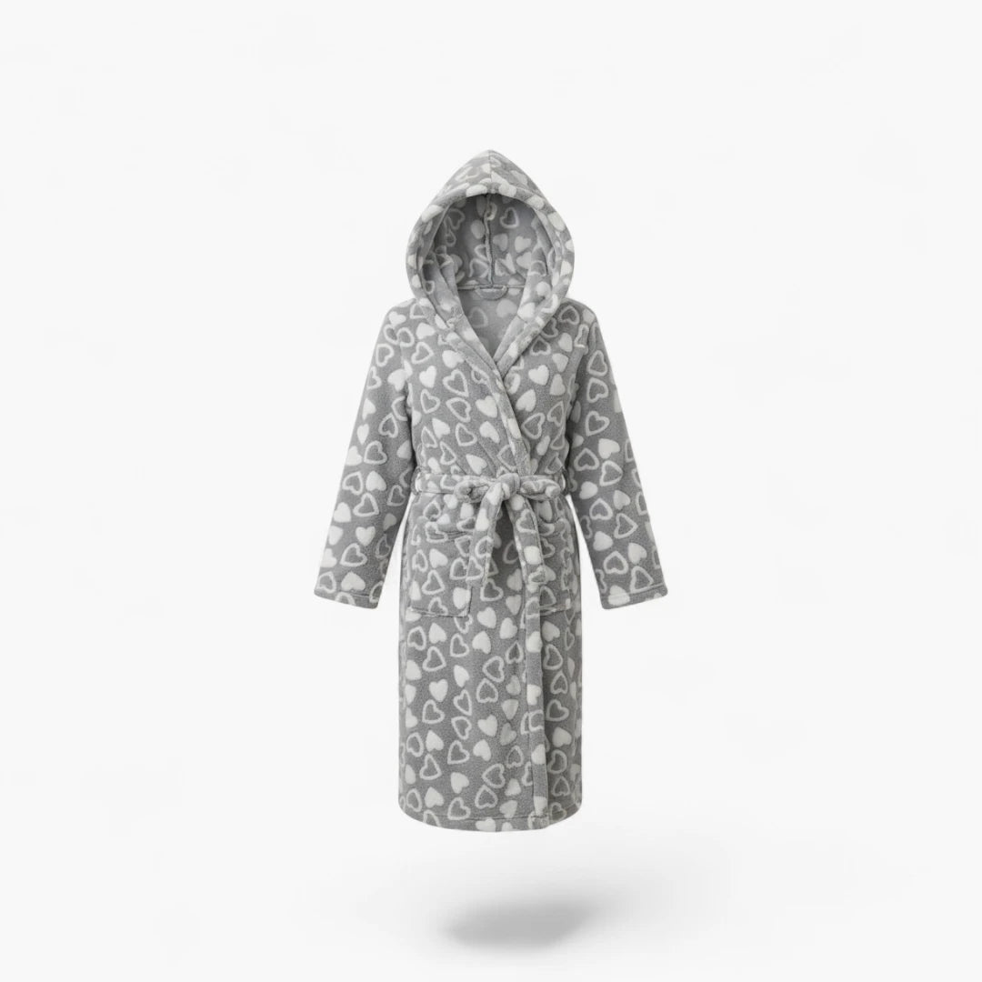 Peignoir Long Femme en Polaire épais