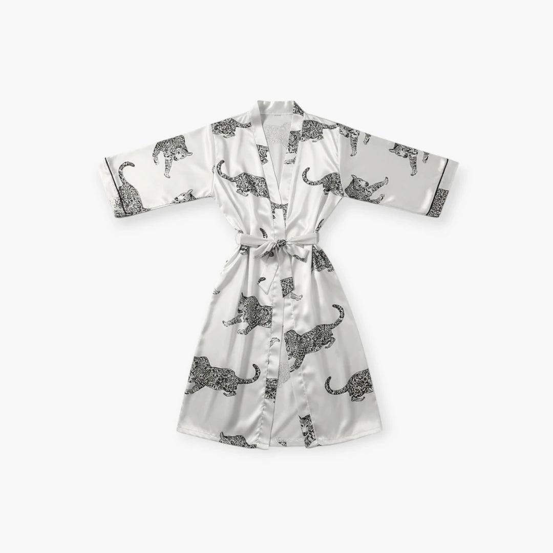 Peignoir Satin Femme Printemps