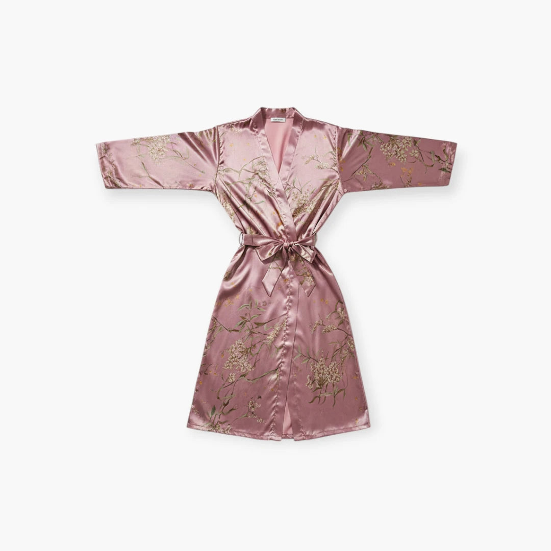 Peignoir Satin pour Femme Ronde Sexy