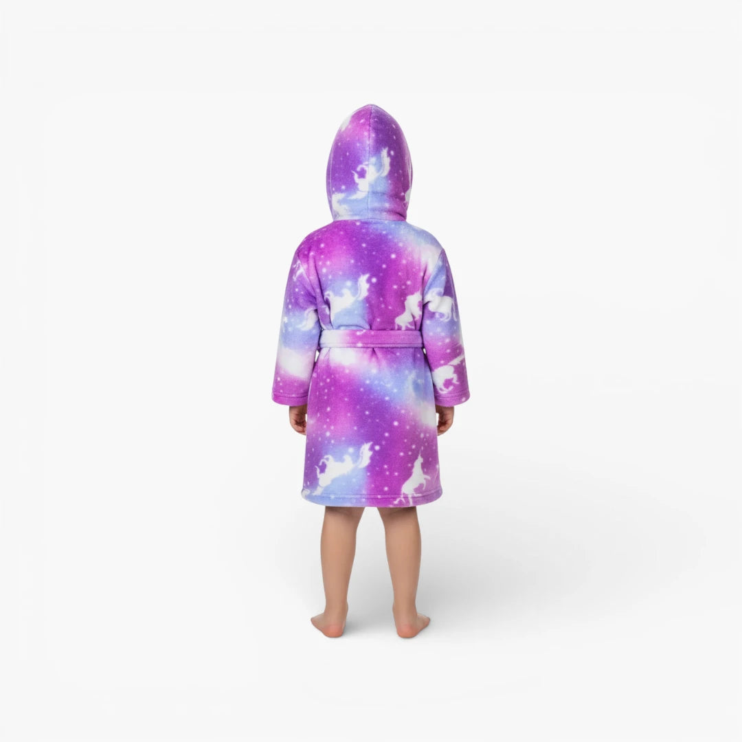 Peignoir Bain Enfant Licorne Coton