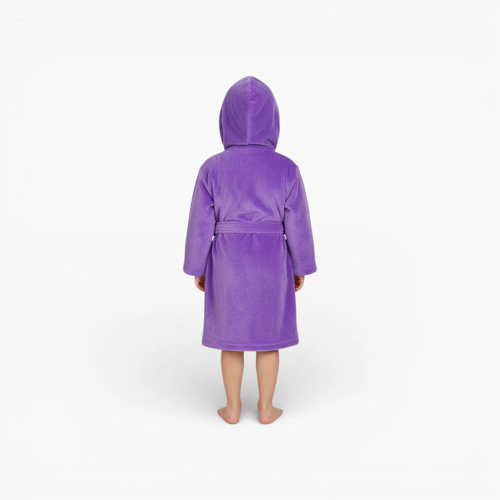 Peignoir Bain Enfant Violet
