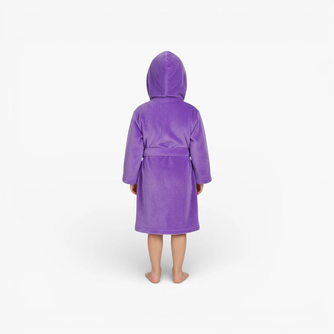 Peignoir Bain Enfant Violet
