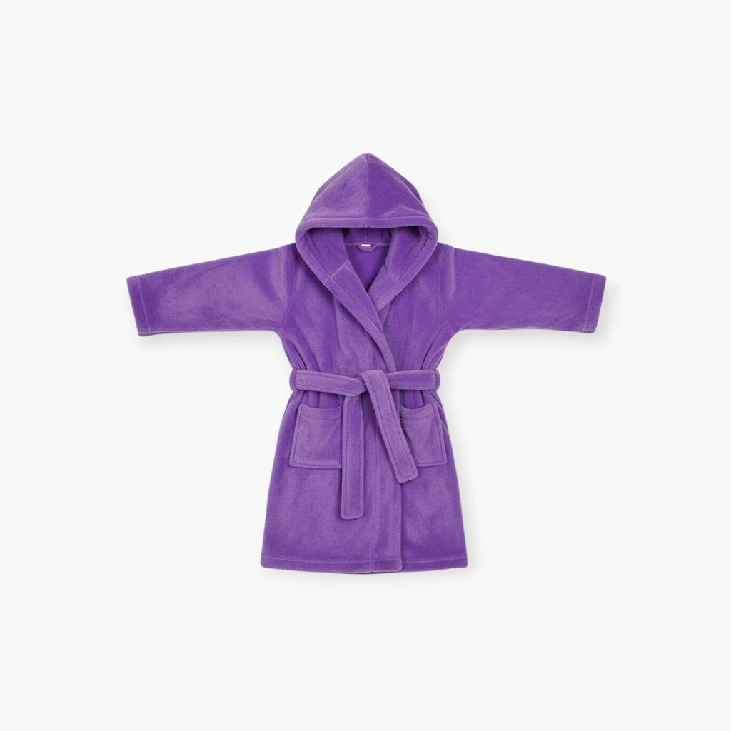 Peignoir Bain Enfant Violet