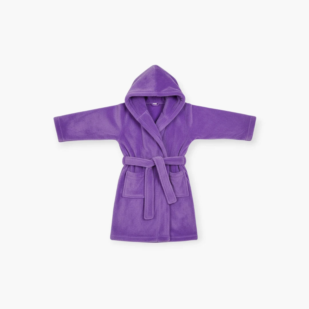 Peignoir Bain Enfant Violet