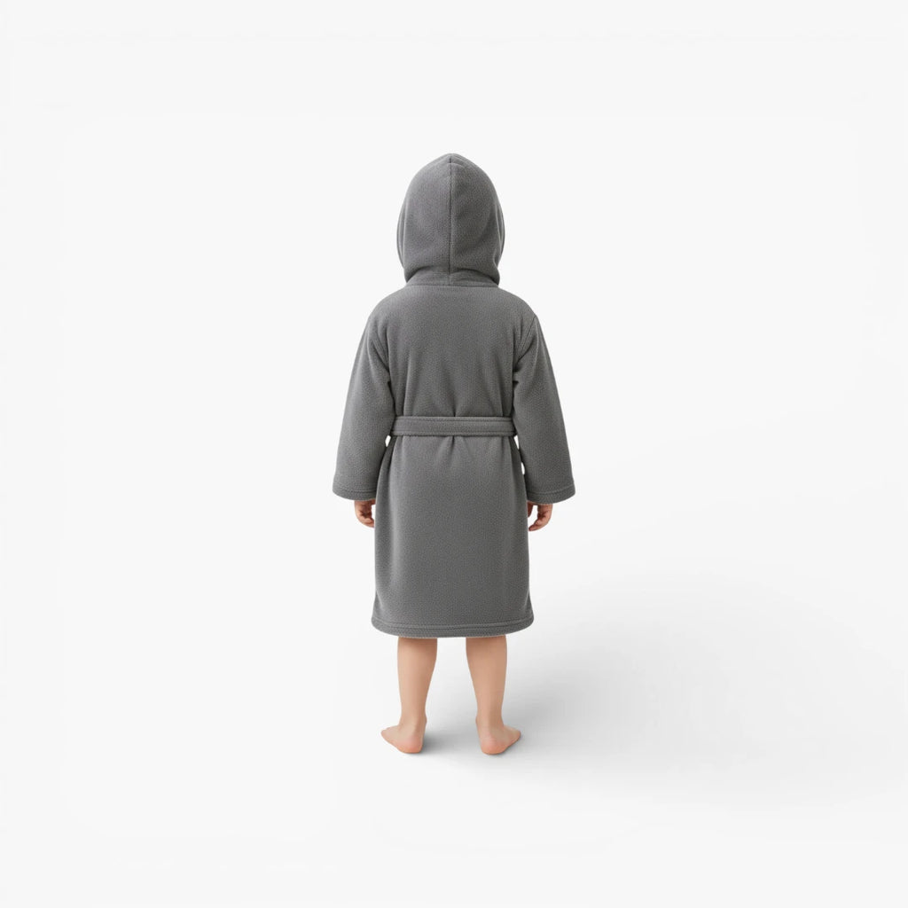Peignoir Enfant Gris