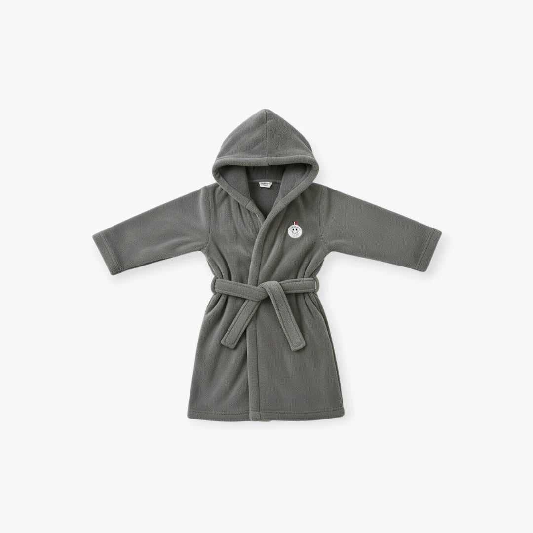 Peignoir Enfant Gris