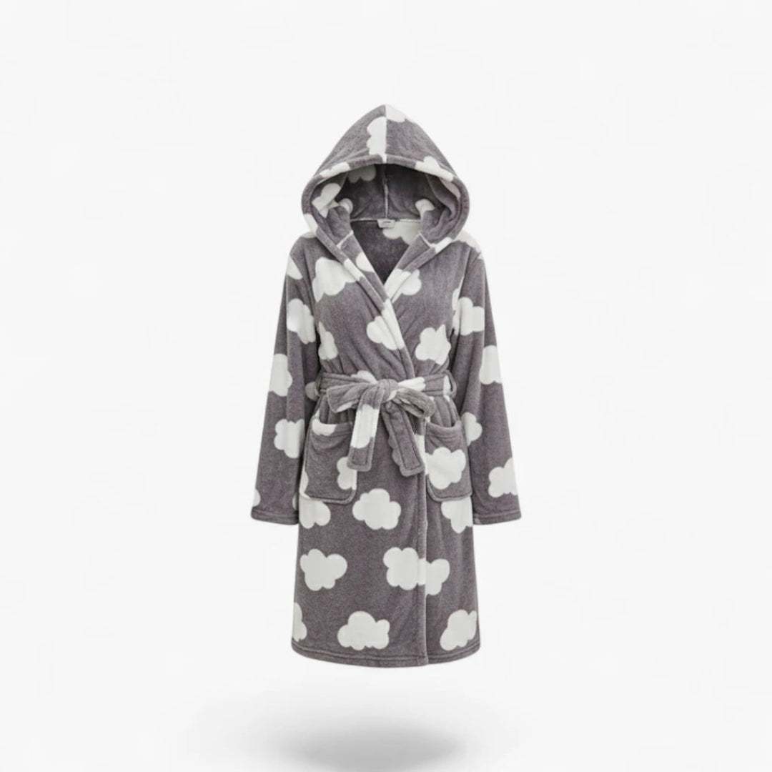 Peignoir Femme Court Chaud