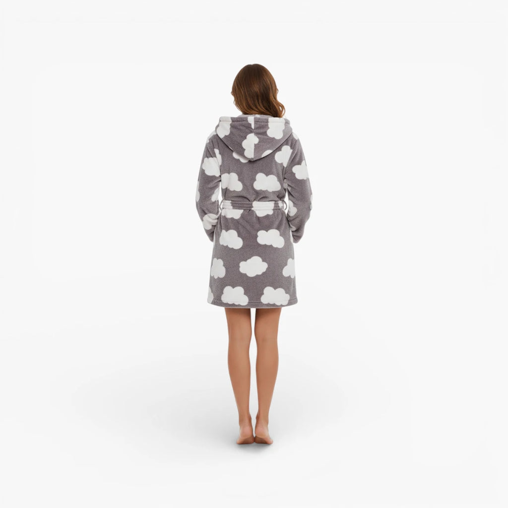 Peignoir Femme Court Chaud