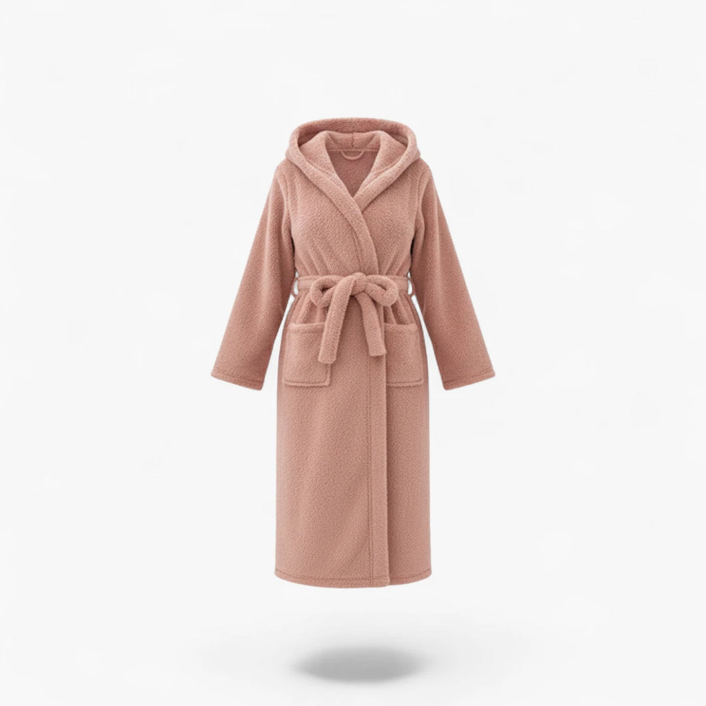 Peignoir Femme Polaire Rose