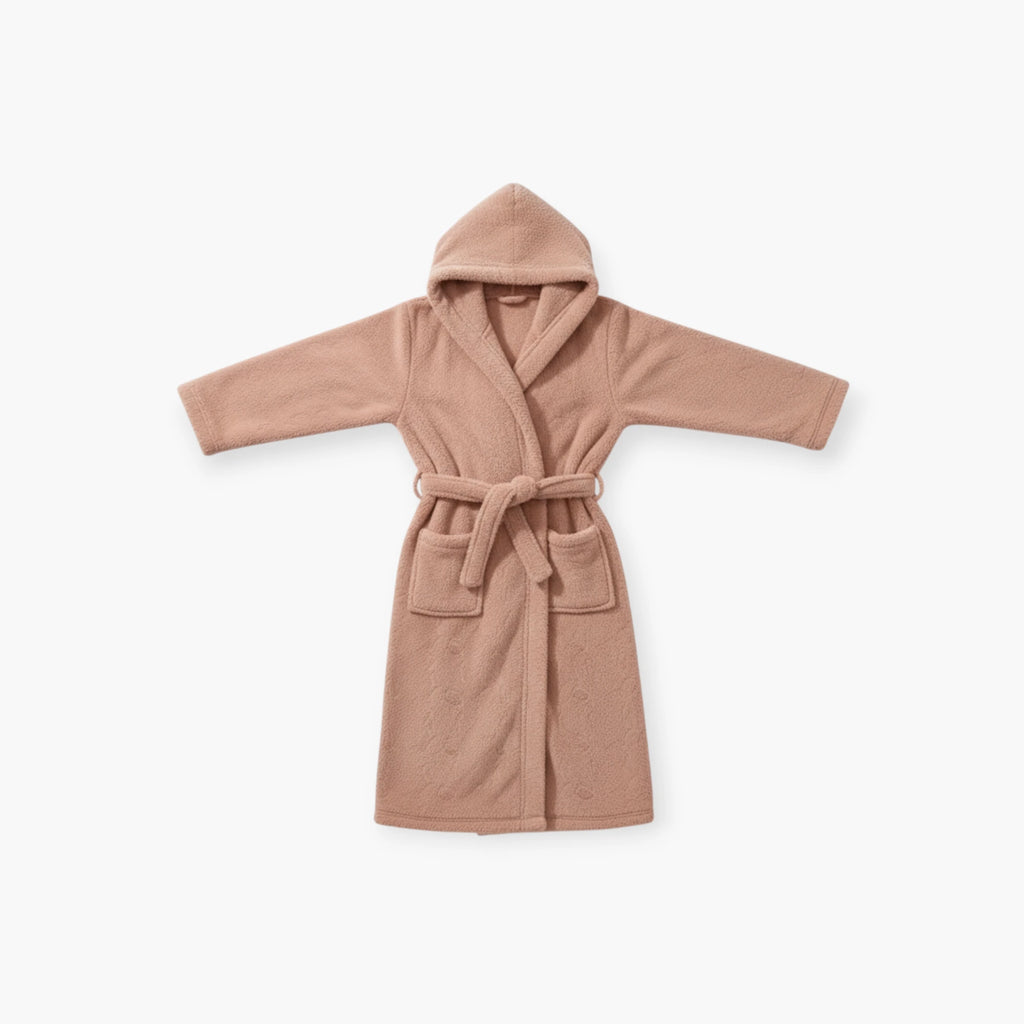 Peignoir Femme Polaire Rose