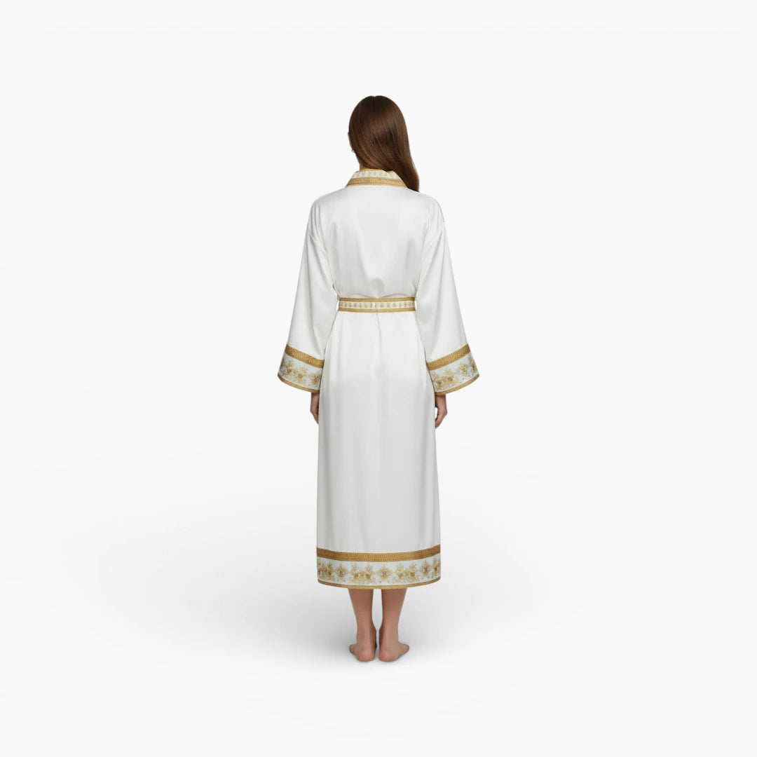 Kimono Femme en Satin Long