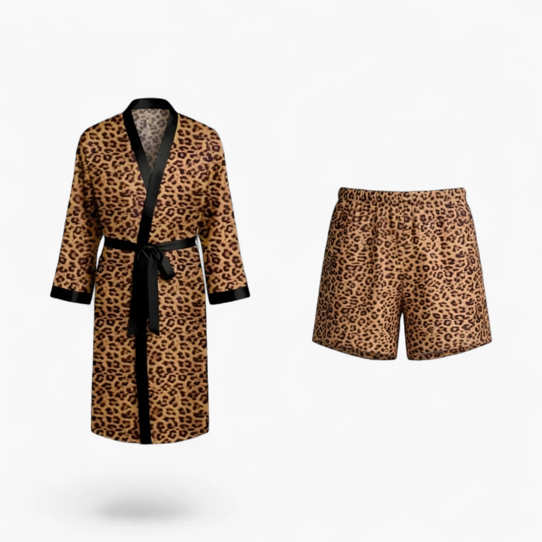 Peignoir Léopard Homme