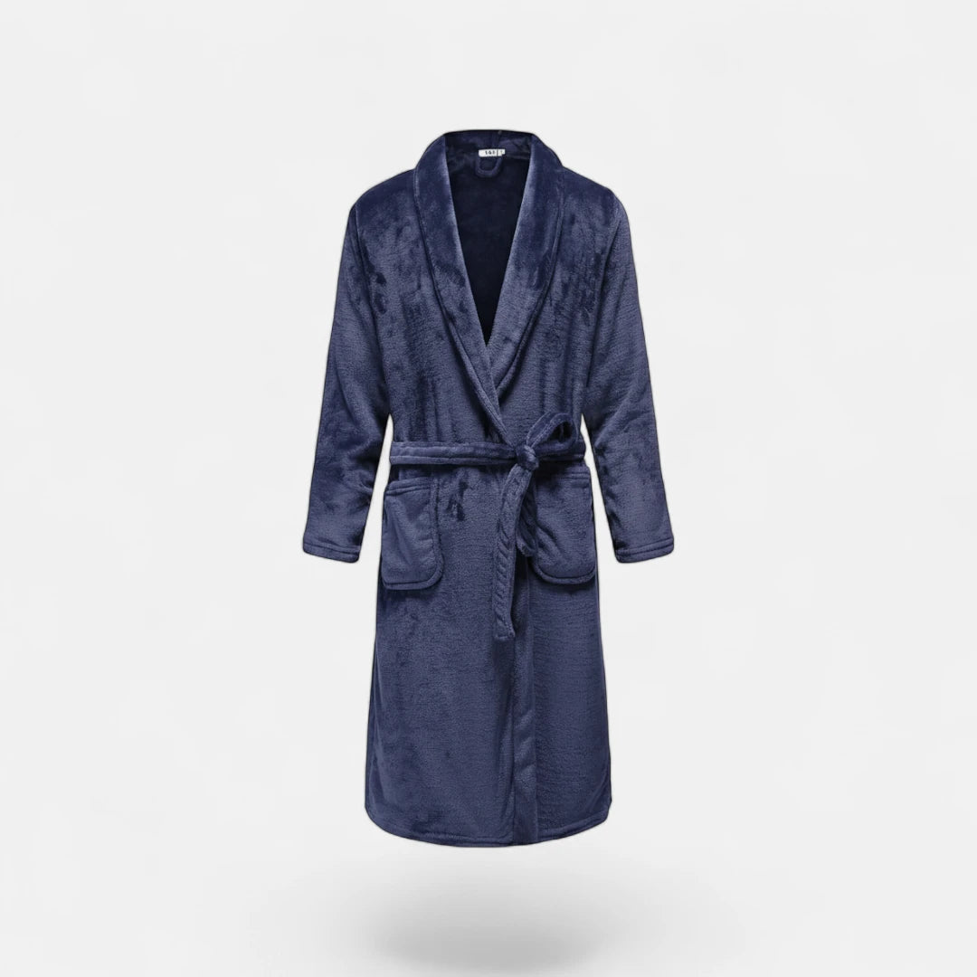 Peignoir Long Homme Hiver Chaud Doux