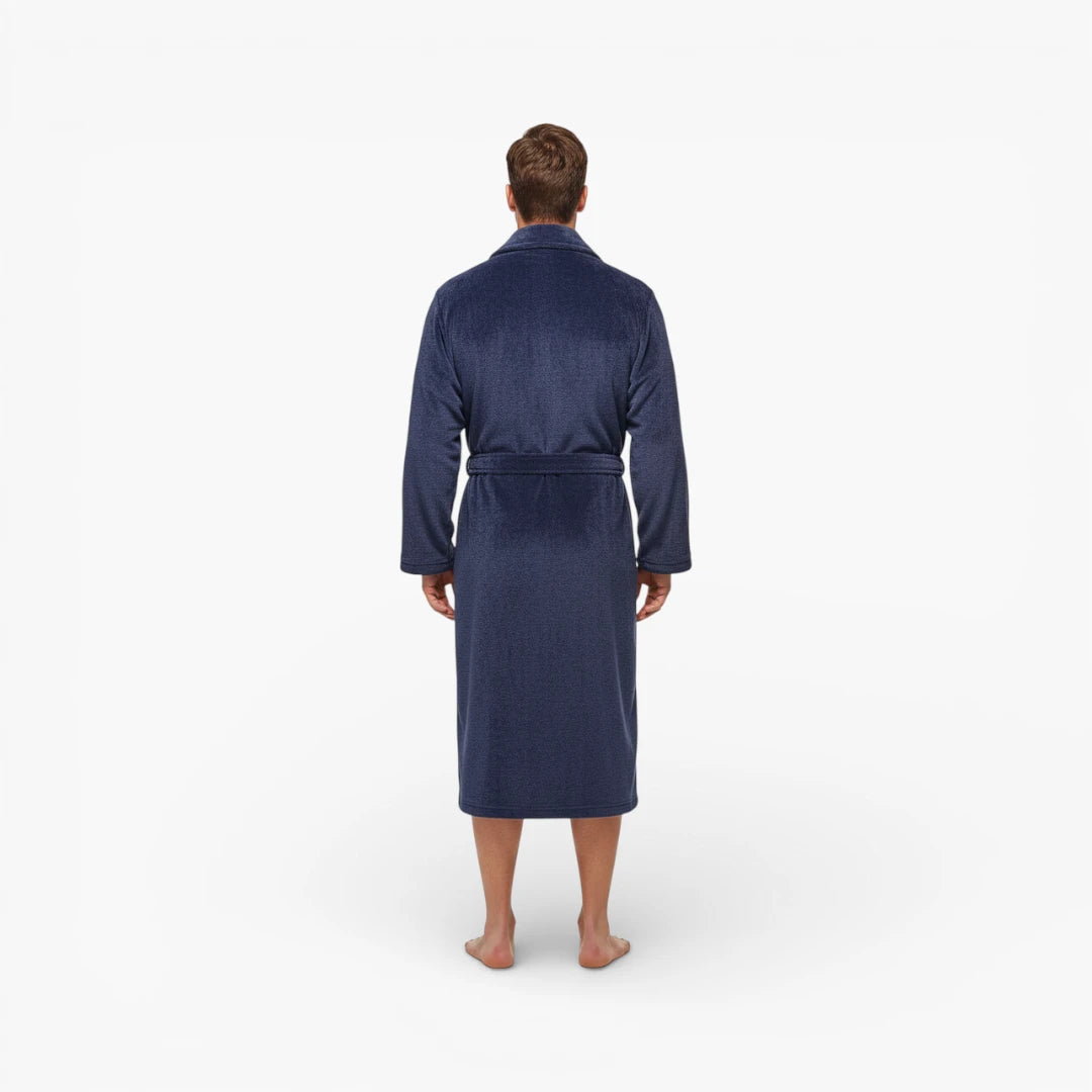 Peignoir Long Homme Hiver Chaud Doux