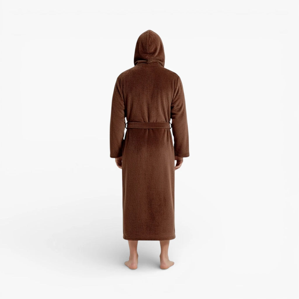 Peignoir Marron Homme Américain