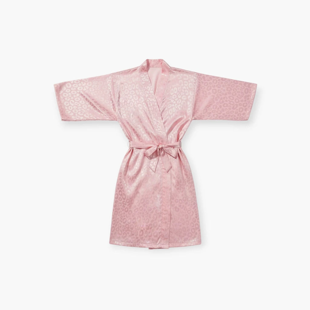 Peignoir Noir Adulte Femme en Polyester