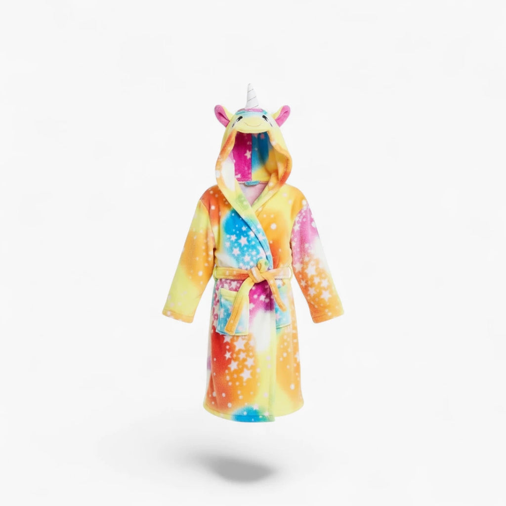 Peignoir en coton pour petite fille