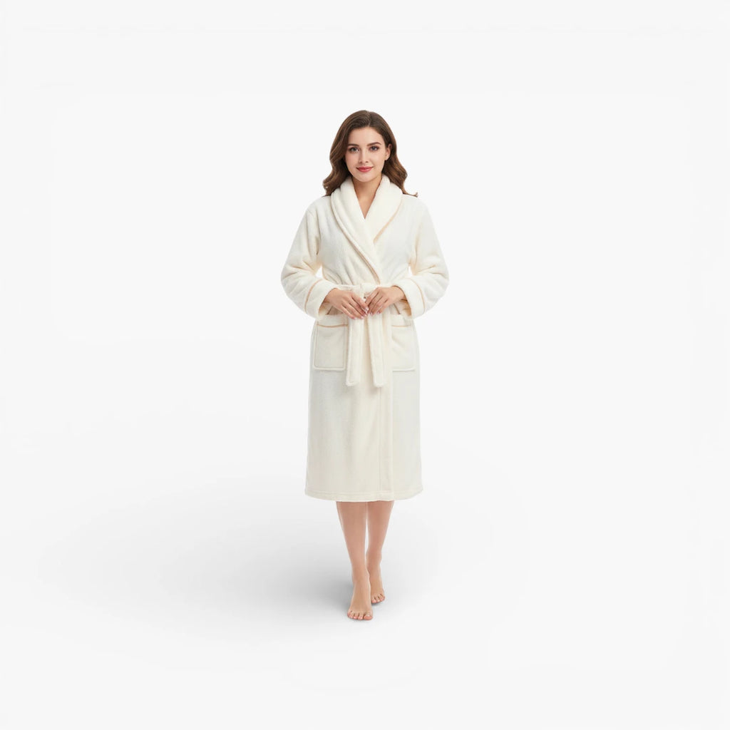 Peignoir Velour Polaire Femme
