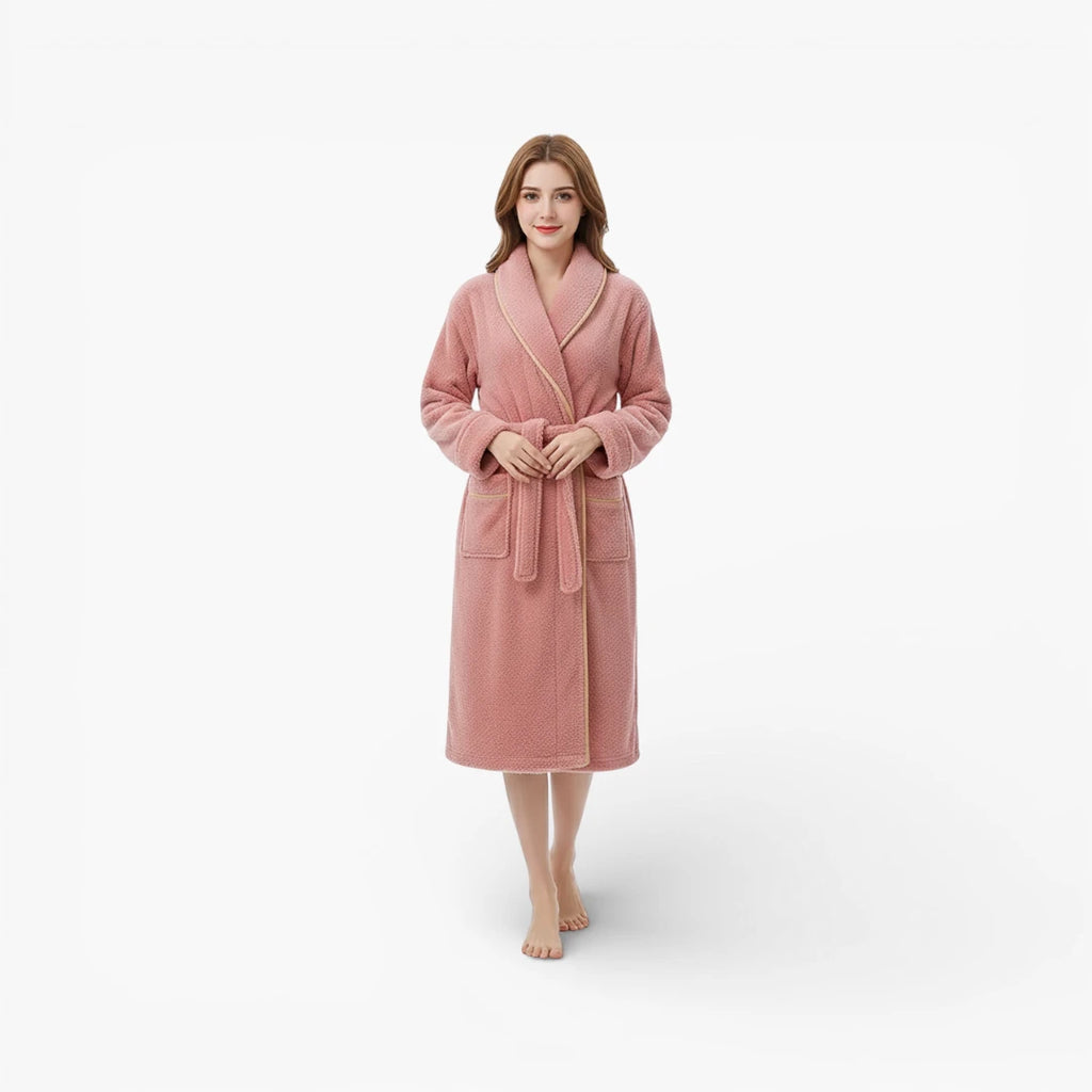 Peignoir Velour Polaire Femme