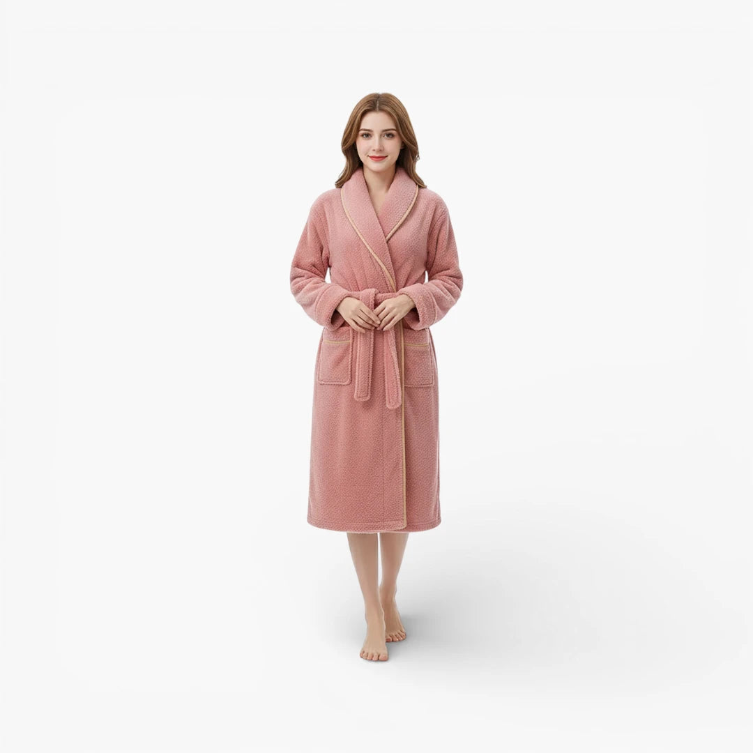 Peignoir Velour Polaire Femme