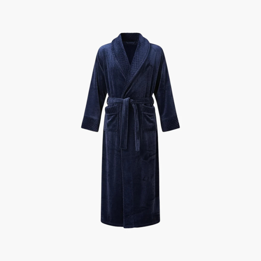 Peignoir éponge Homme Grande Taille Style Marine