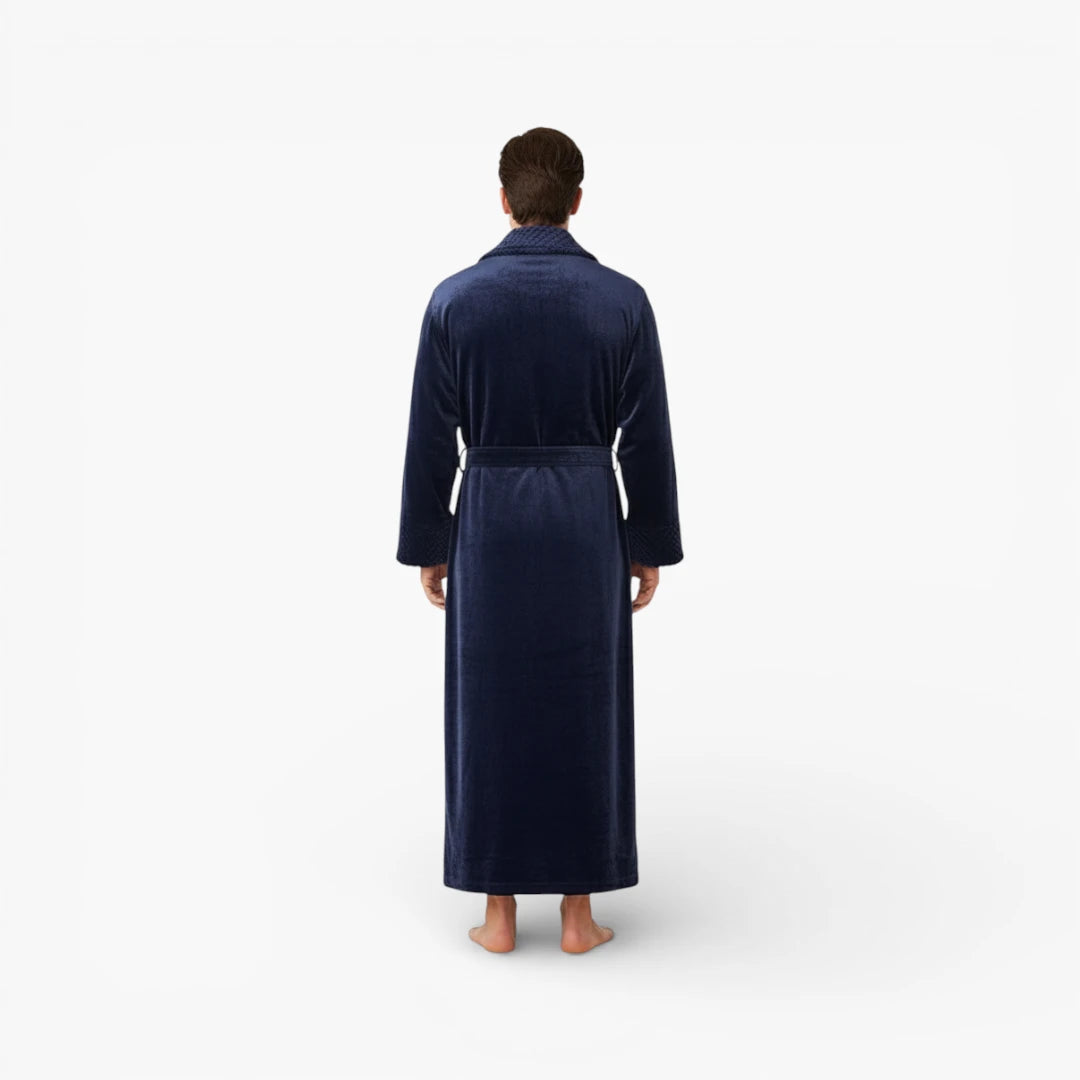 Peignoir éponge Homme Grande Taille Style Marine