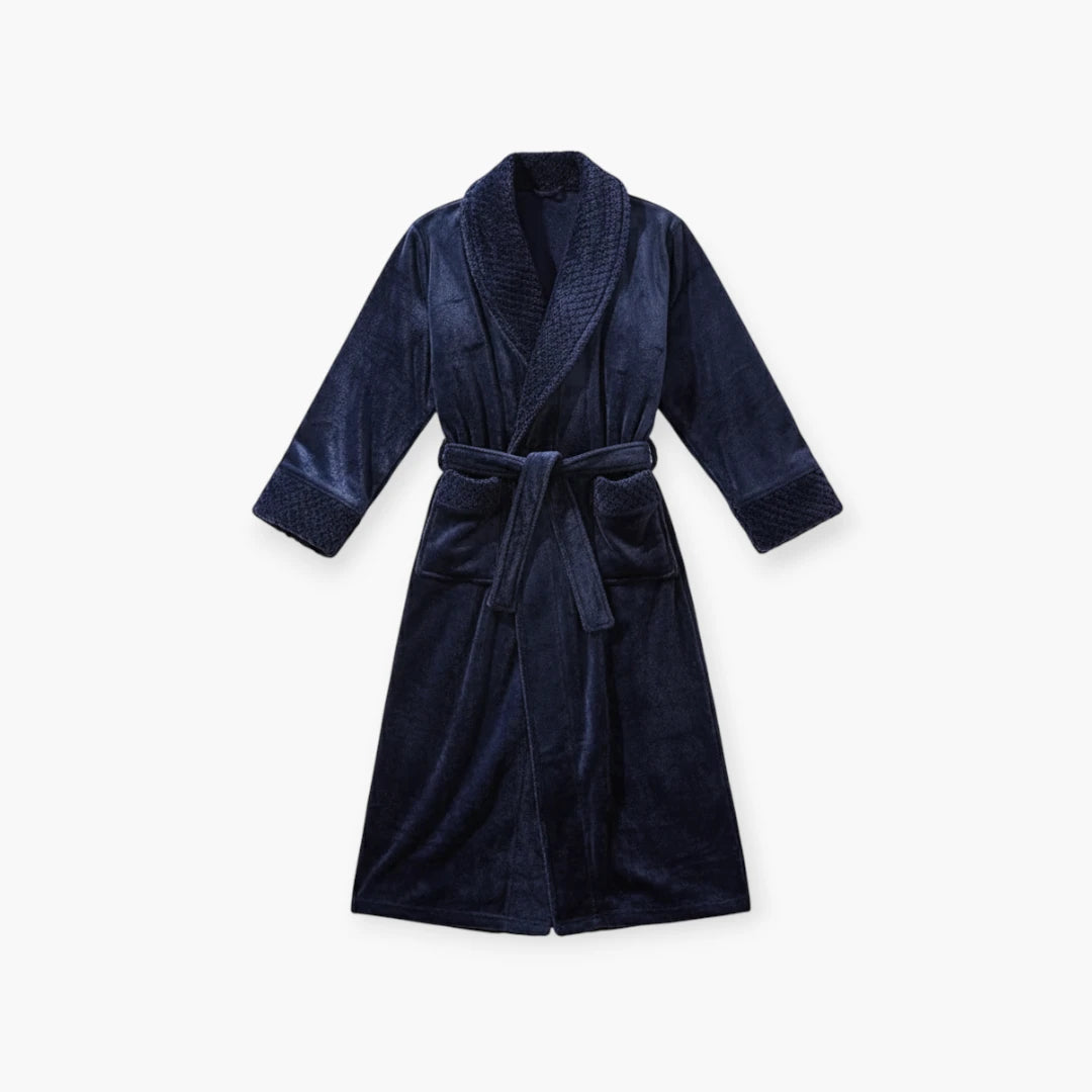 Peignoir éponge Homme Grande Taille Style Marine