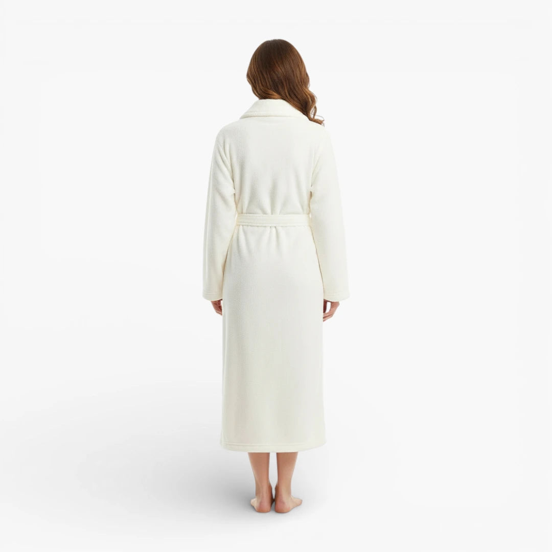 Peignoir femme chaud long