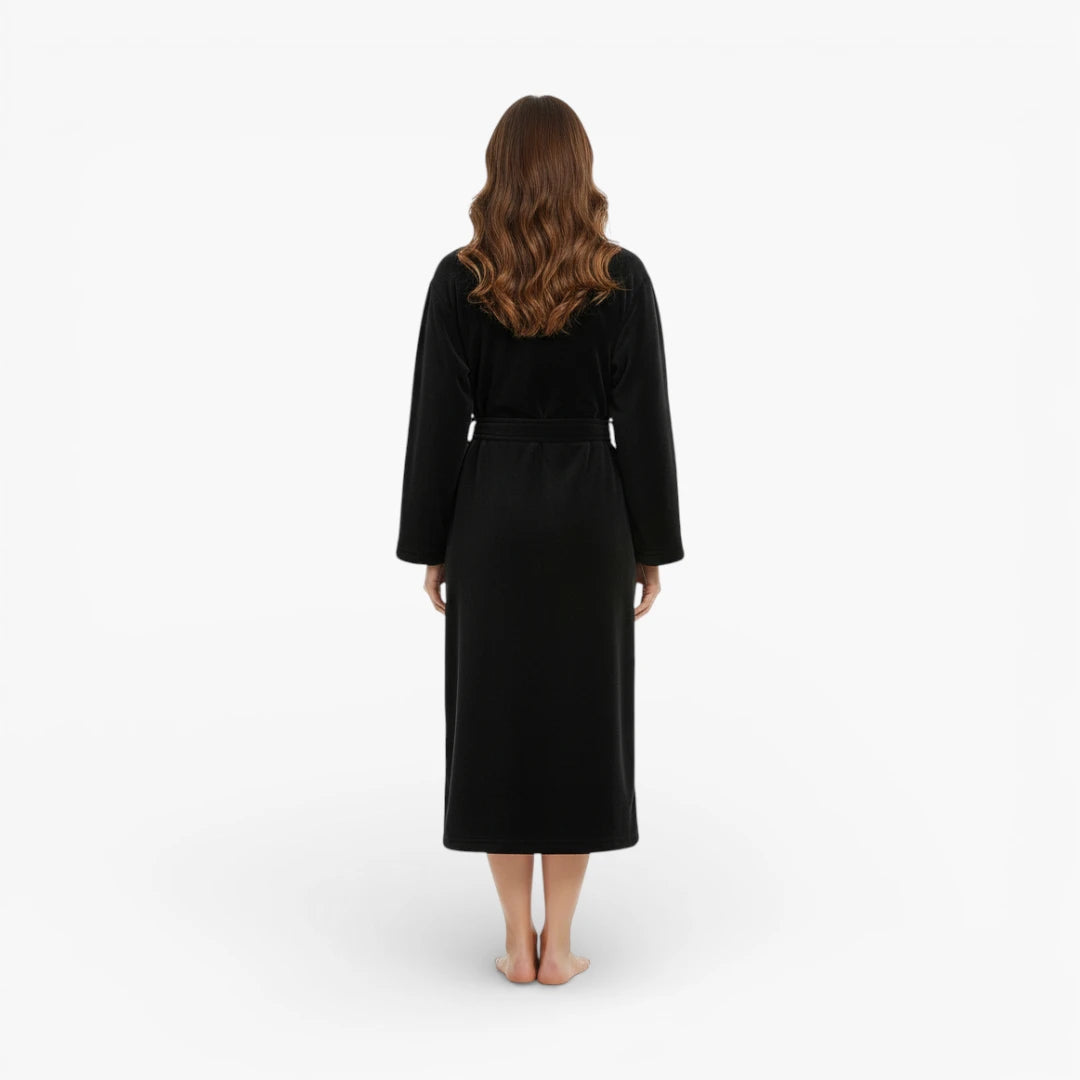 Peignoir femme chaud long
