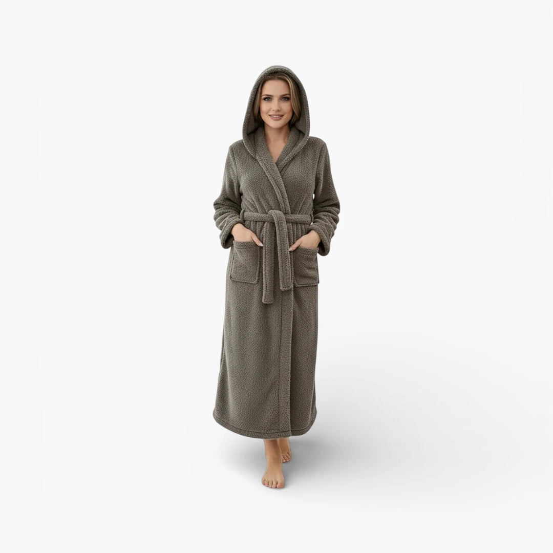 Peignoir femme en velours