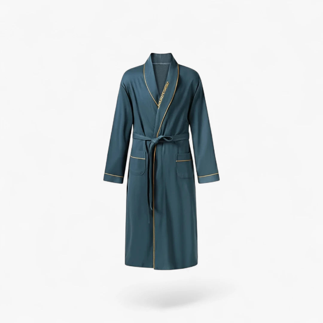 Peignoir homme coton et polyester