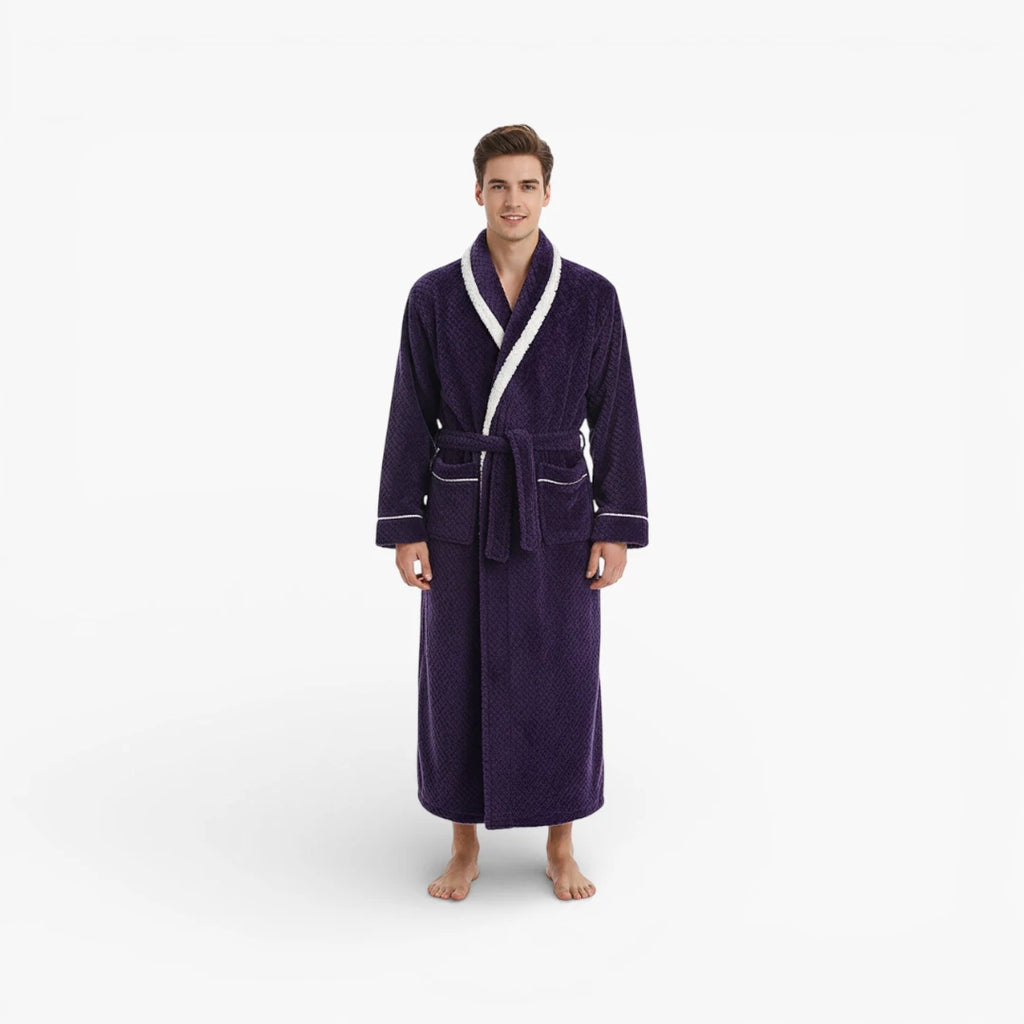 Peignoir robe de chambre chic homme
