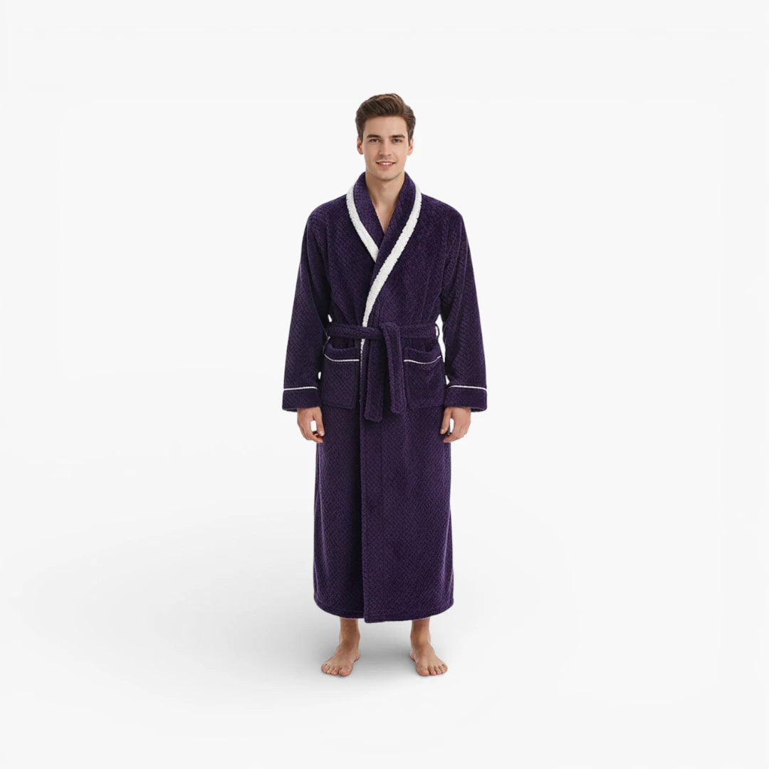 Peignoir robe de chambre chic homme