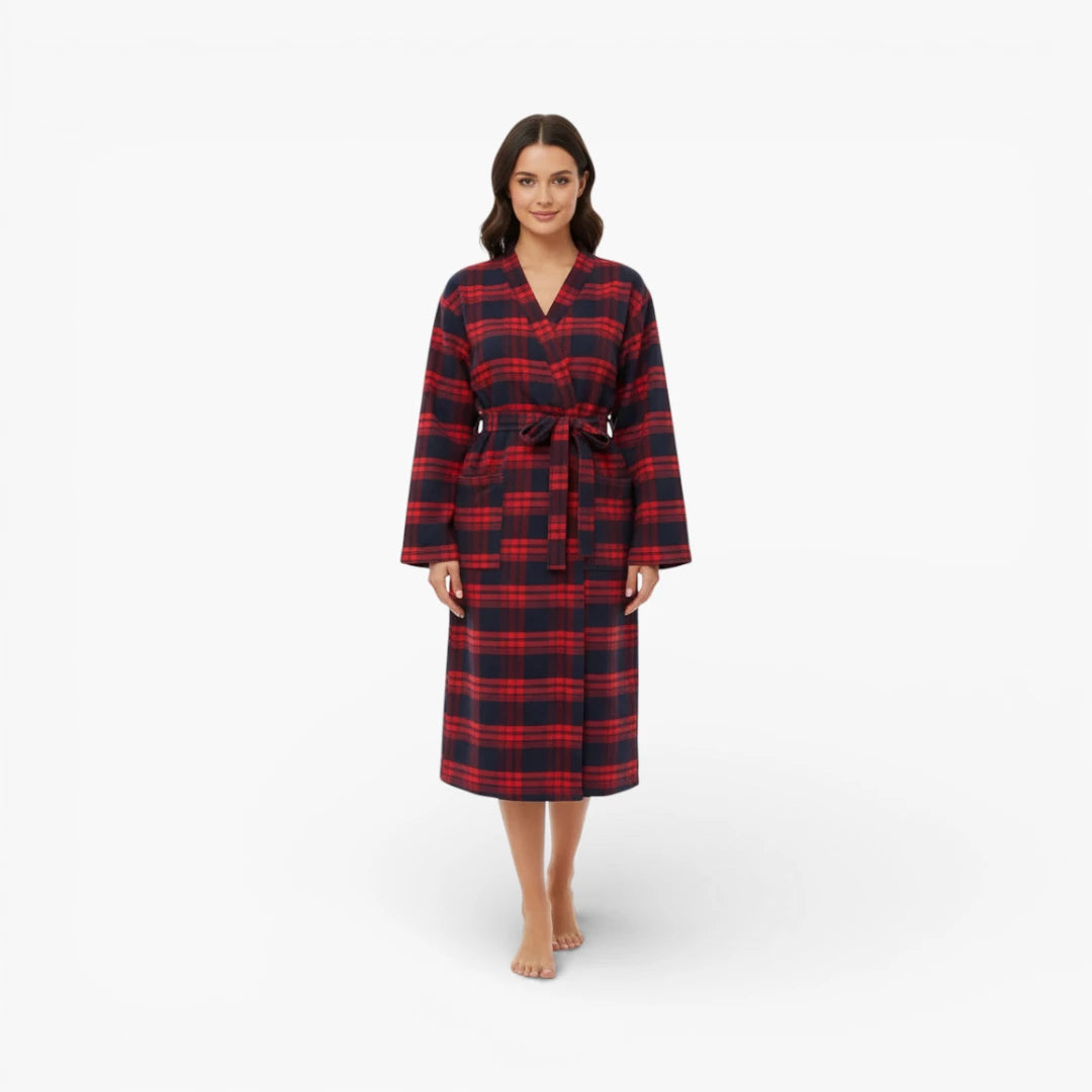 Peignoir robe de chambre polaire femme