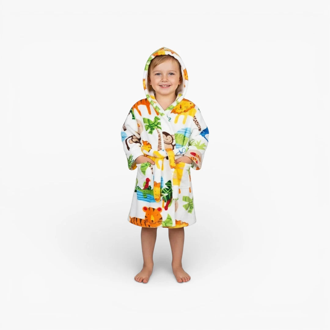 Peignoir de Bain Animaux Enfant
