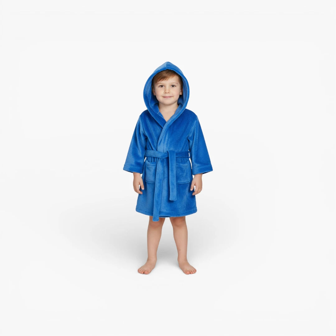 Peignoir de Bain Bleu Enfant