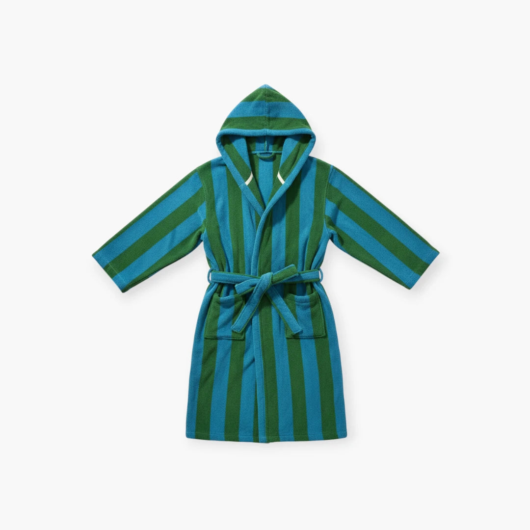 Peignoir de Bain Femme à Rayures