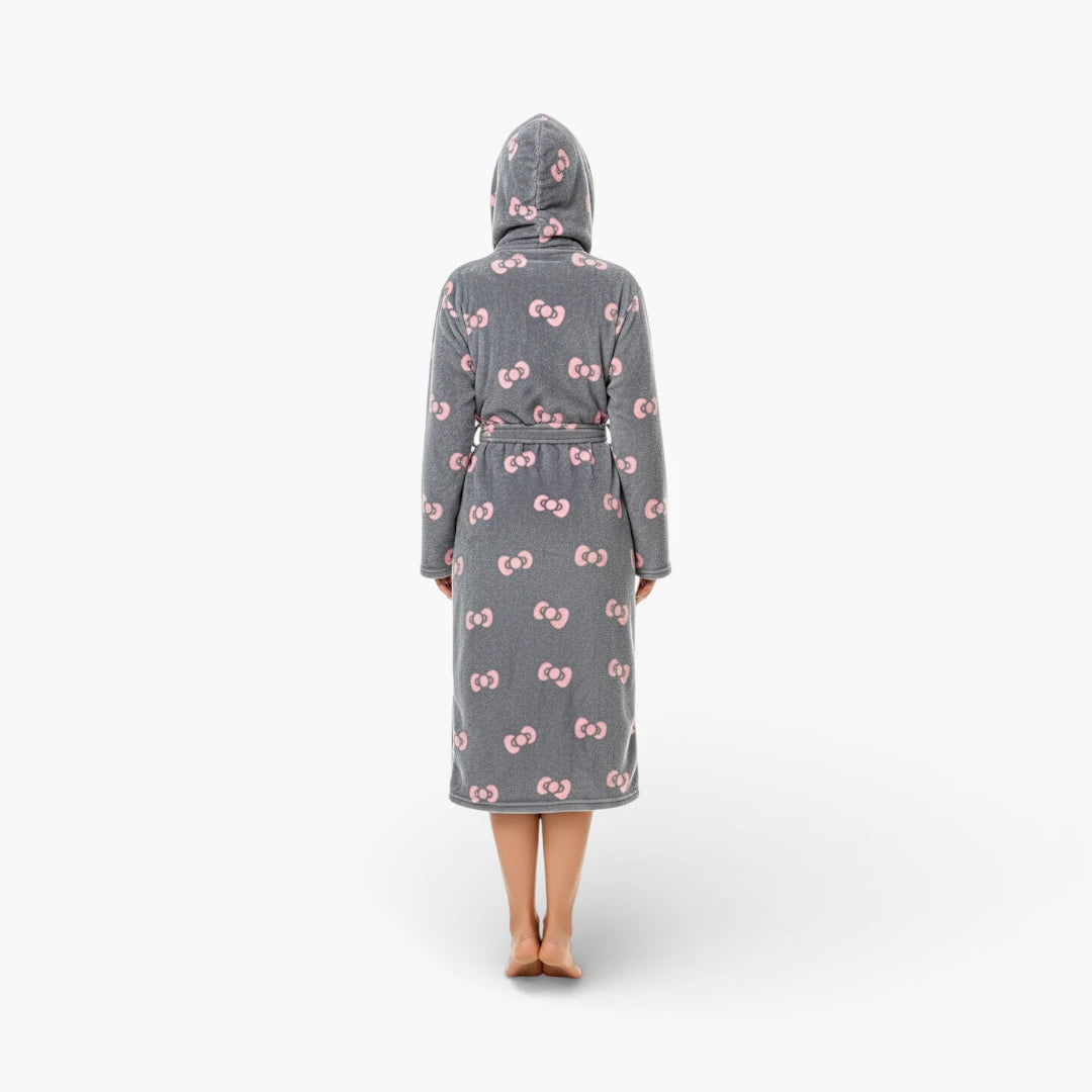 Peignoir de Bain Ultra Doux Chaud Douillet Hiver Femme